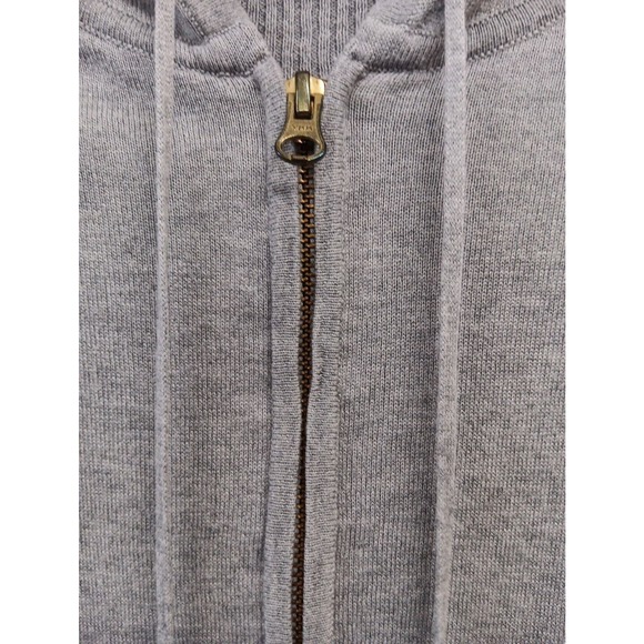 Haute Hippie Nude Women Gray Casual Hooded Sweater Dress S Silk/Cashmere Blend - Picture 4 of 8